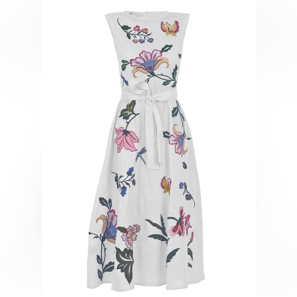 Fanm Mon White Gloriosa Dress